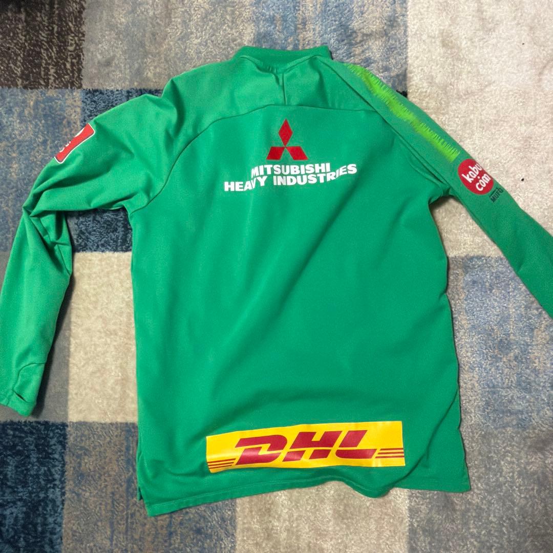 激レア浦和レッズキーパーハーフジップジャージ