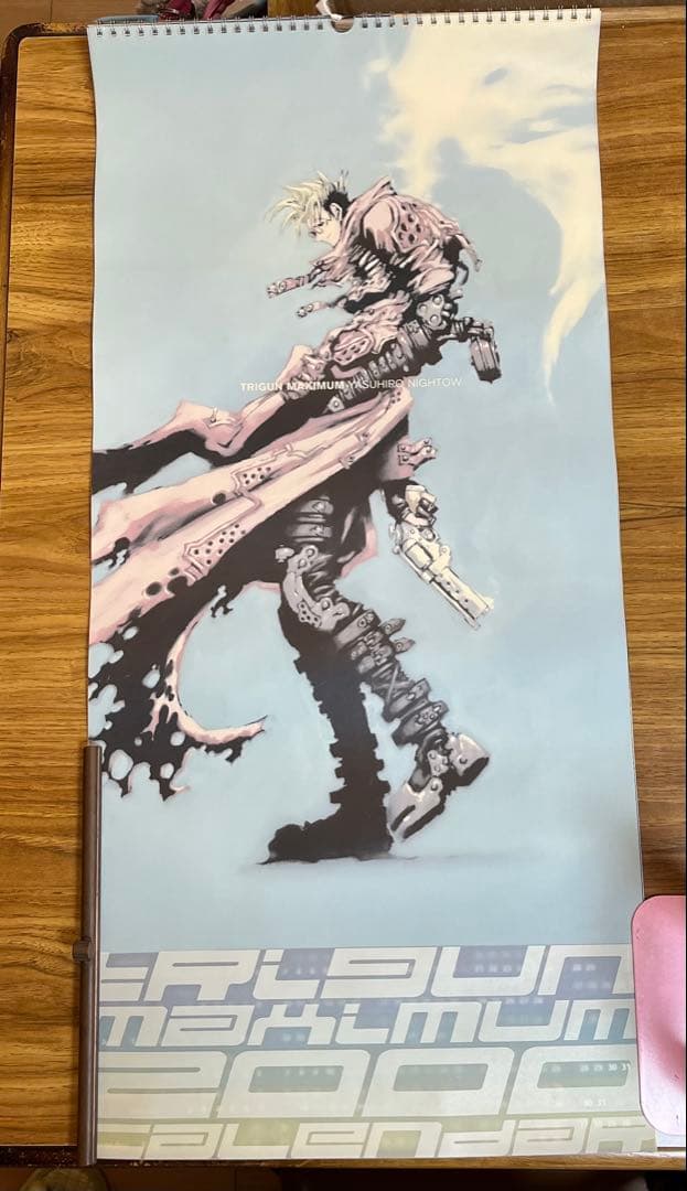 【未使用品】トライガンマキシマム　2000年カレンダー