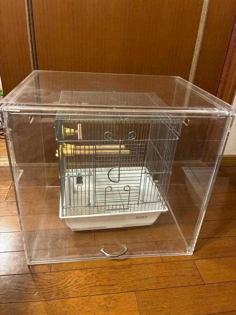 アクリル　鳥用　ケージ