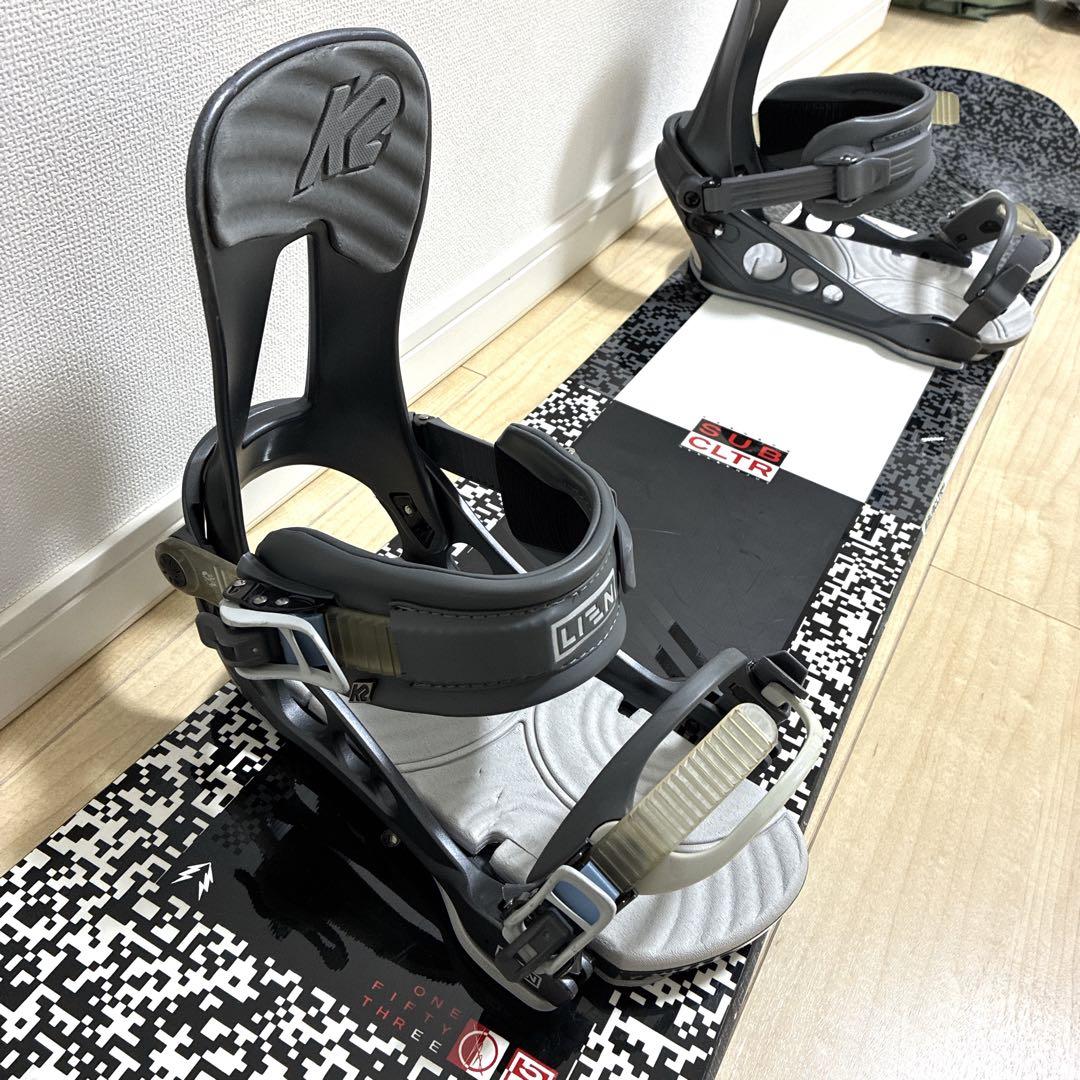 【美品】ケーツー K2 SUBCULTURE 153cm AIEN スノーボード