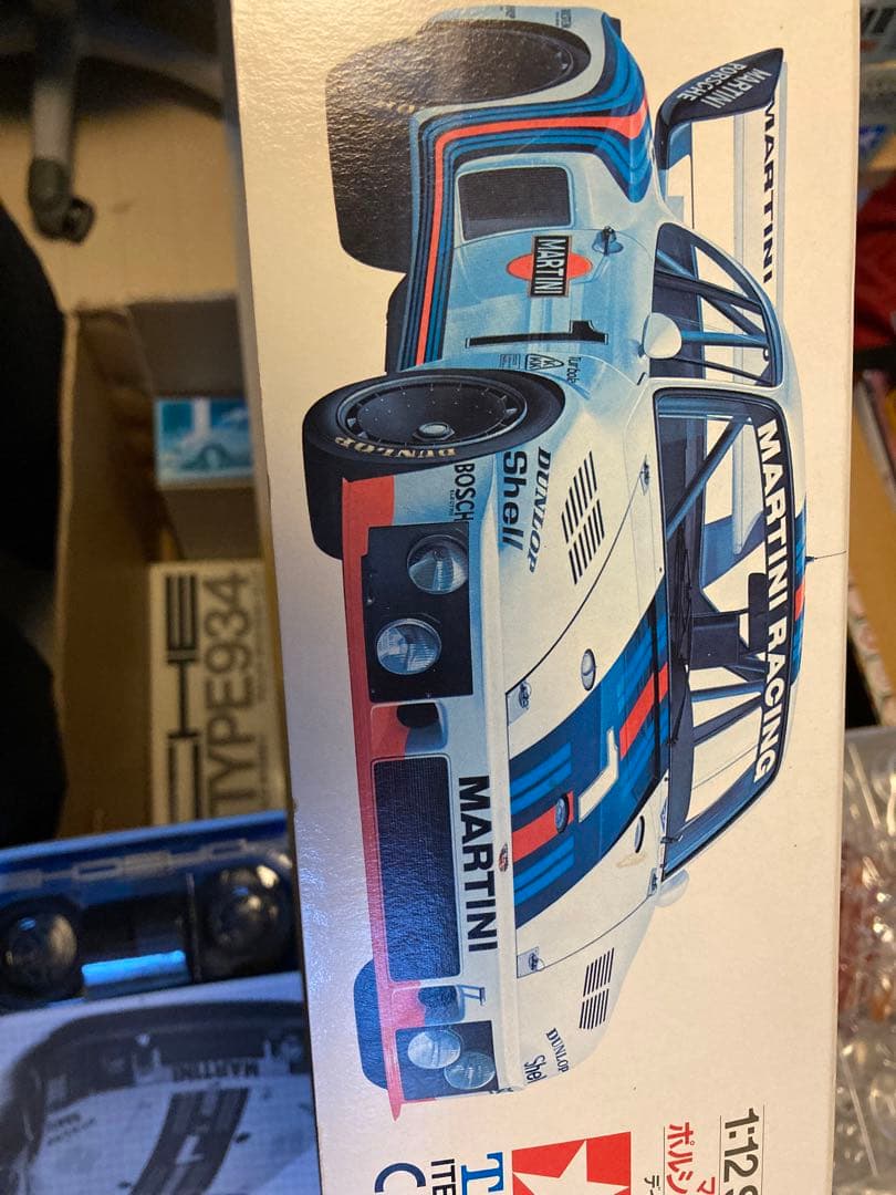 タミヤ　1/12　ポルシェ935ターボ　マルティニ　ダンロップタイヤ刻印