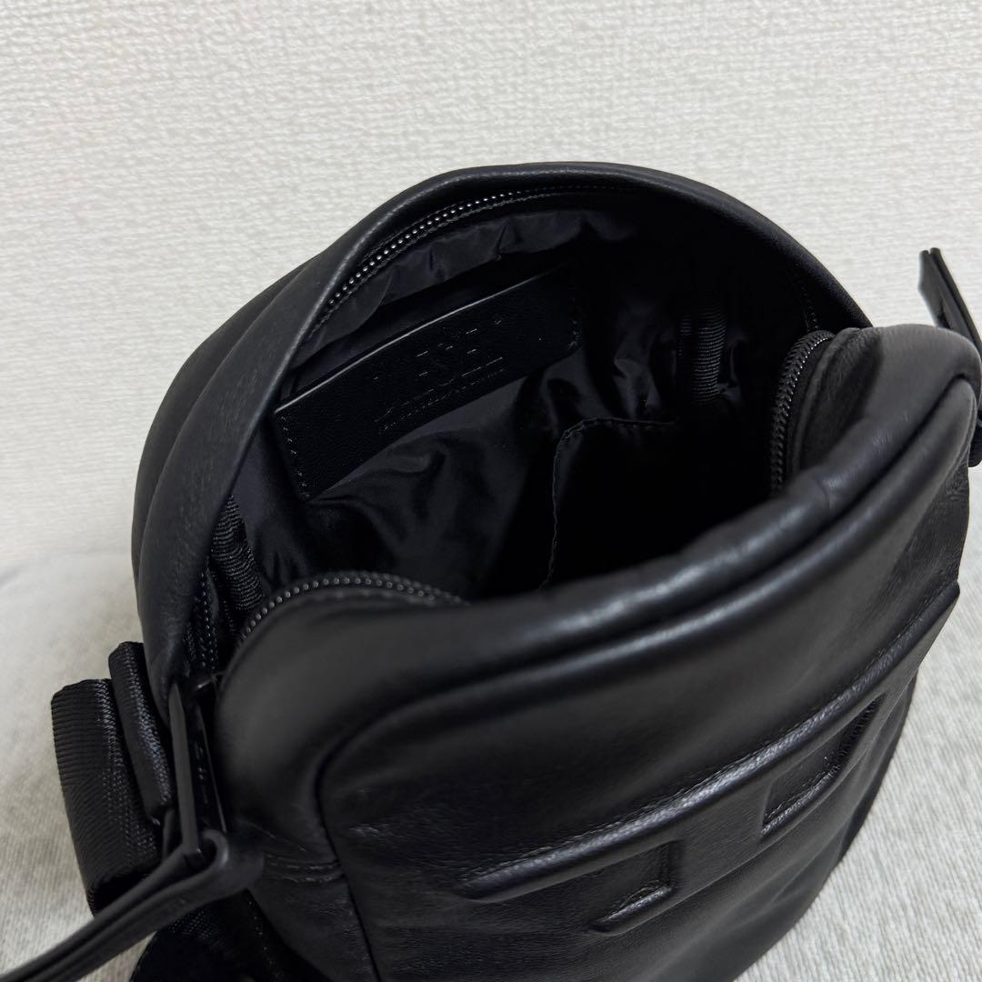 【定価4.5万】DIESEL ソフトレザー クロスボディバッグ Dロゴ 羊革