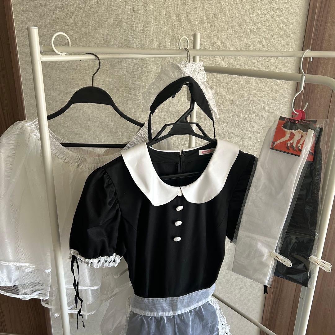 【コスプレ】★キャンディフルーツ★ブラックグラーヴメイド服