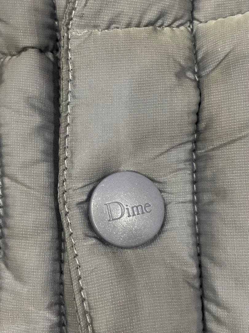 【完売品】Dime Wave Puffer Jacket XLサイズ 希少グレー