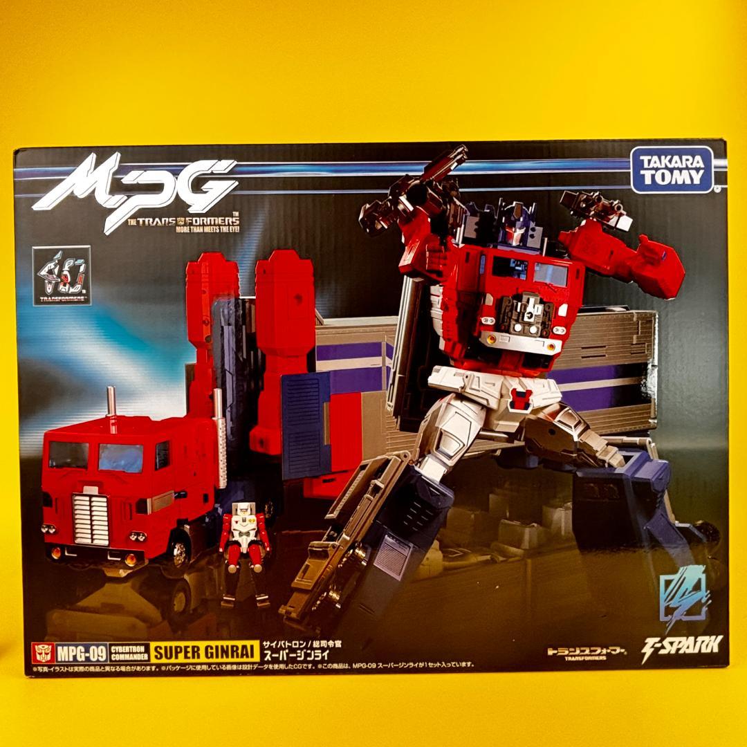 新品・未開封　トランスフォーマー マスターピース MPG-09 スーパージンライ