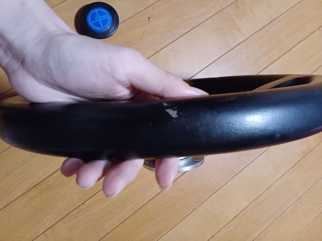 re雨宮 フラットボトム ステアリング ハンドル　rx-7 rx-8 マツダ