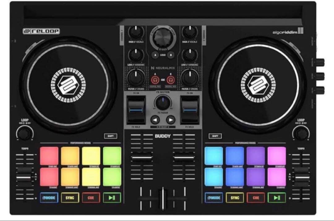 Reloop Buddy DJコントローラー Compact 2-Deck 18