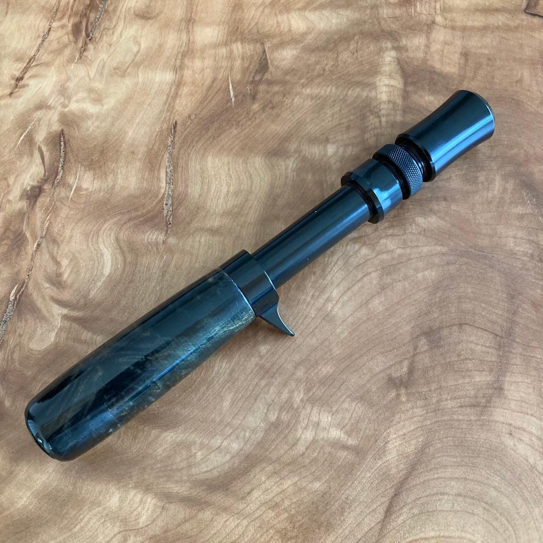 ベイトモデル ロッドビルディング 天然木ガングリップ ストレート フェルール付属