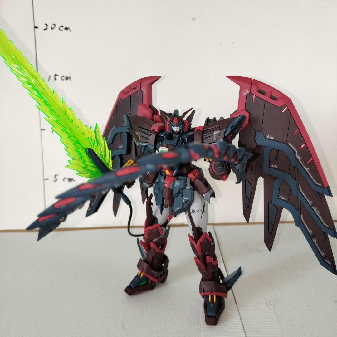 カ*可様 RG 1/144 ガンダムエピオン 塗装完成品 ガンプラ 可変 九龍