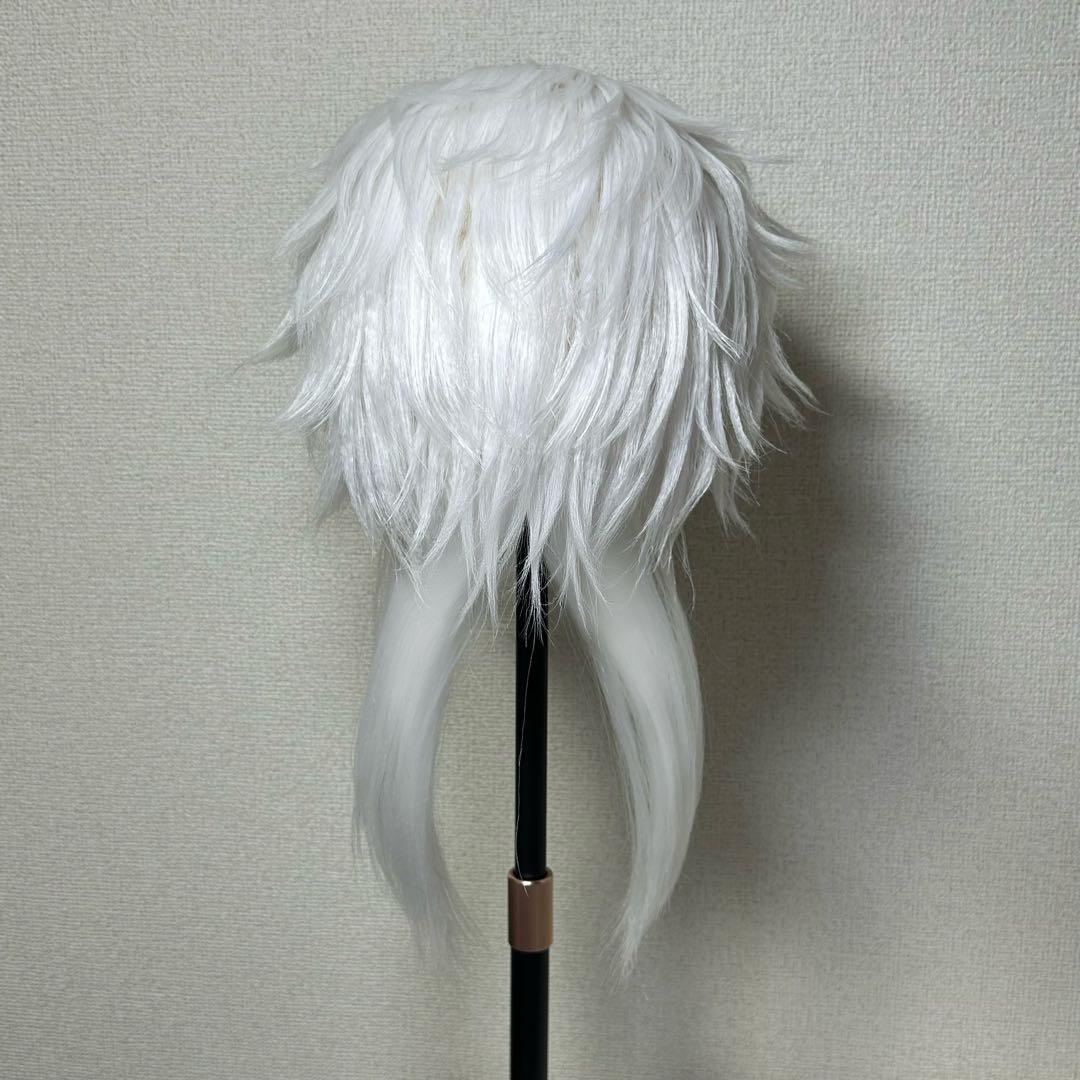 刀剣乱舞　鶴丸　コスプレ　ウィッグ　カットセット済み　完成品