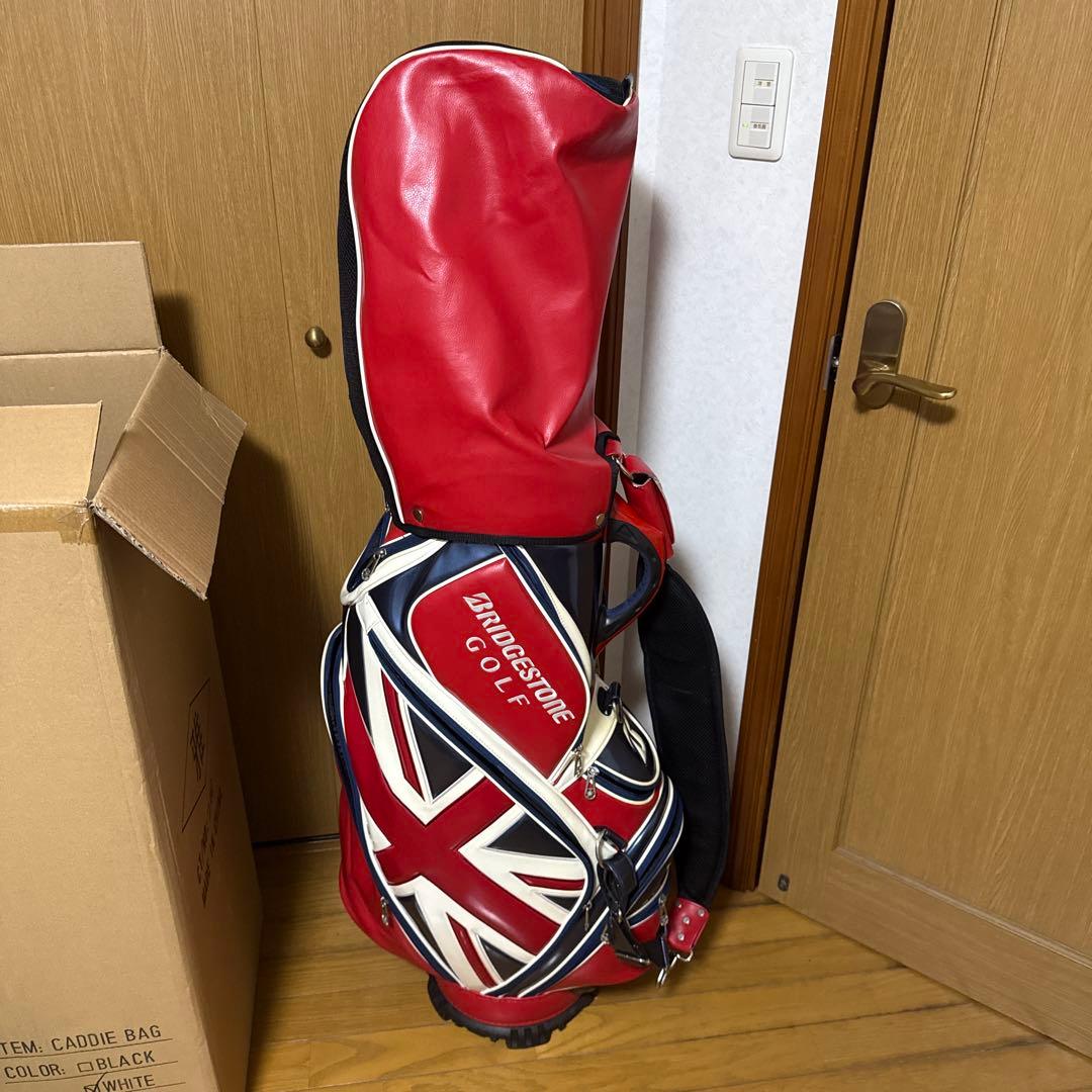 ブリヂストン ゴルフバッグ キャディバッグ ユニオンジャック
