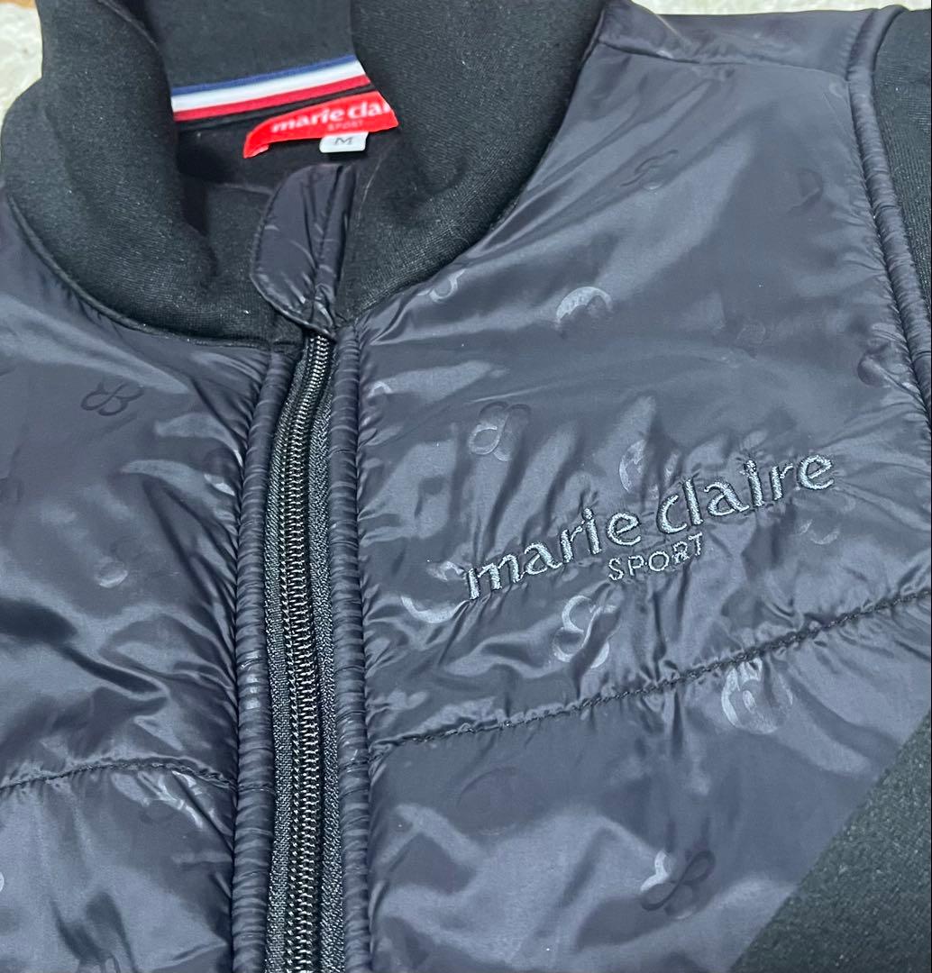 marie claileゴルフ　ロゴ入ブルゾンとパンツセットレディースM