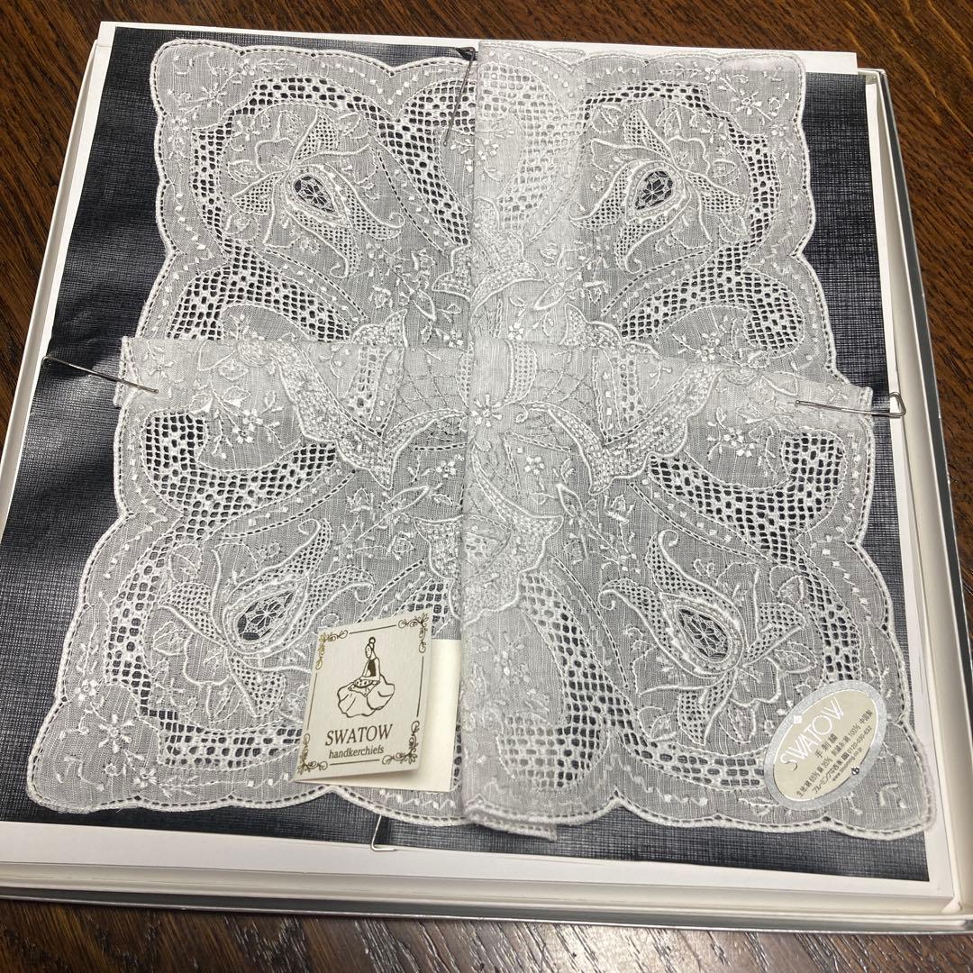 Alexさん専用　汕頭スワトウハンカチーフ 29×29㎝