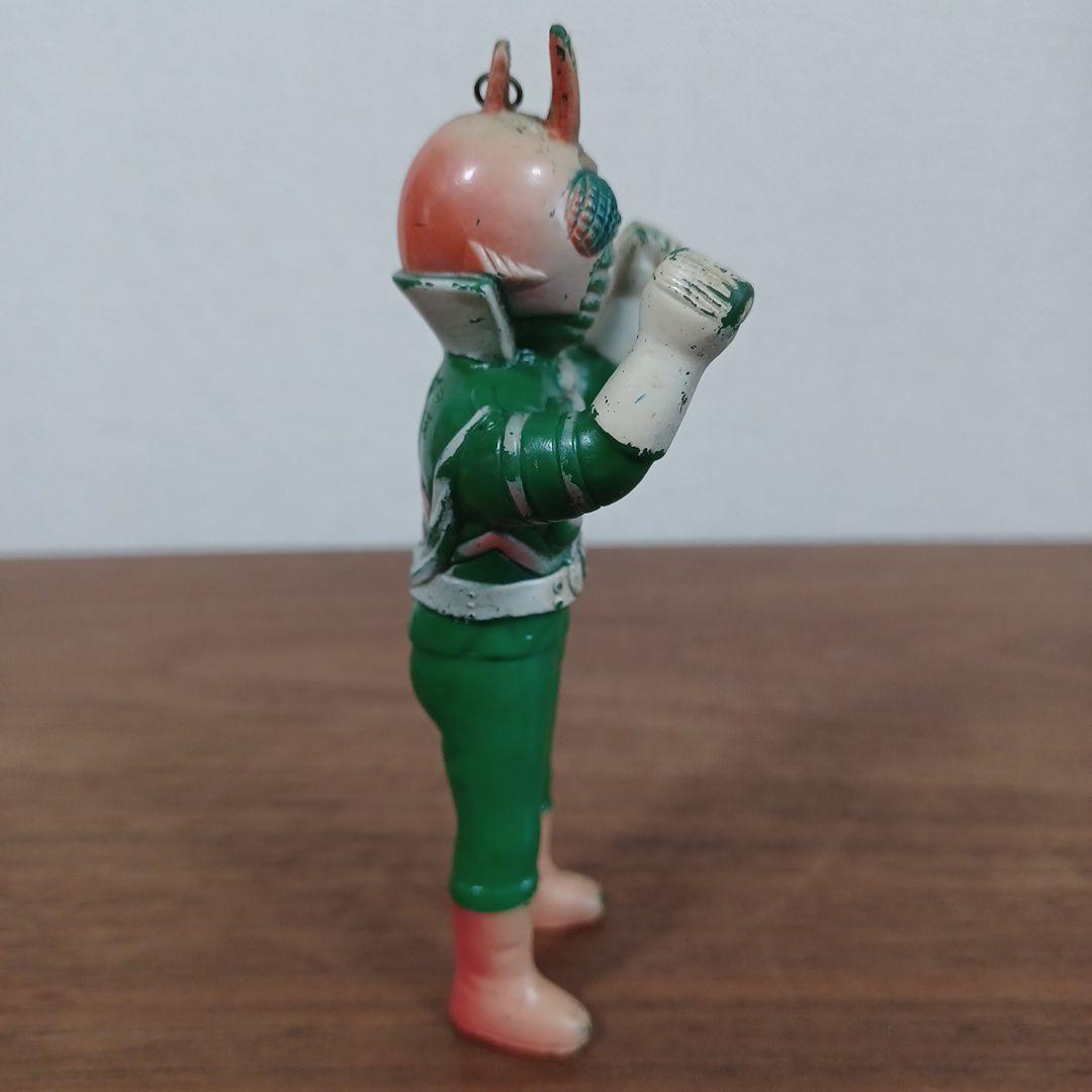 当時もの　ポピー製　仮面ライダー５種　希少ソフビペンダントトップ （チェーン無）