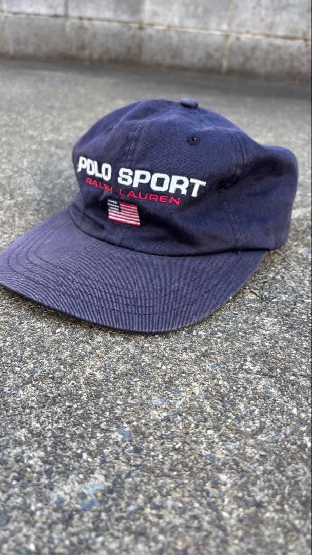 Polo Sport ネイビー キャップ