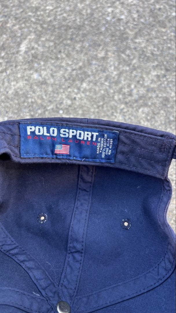 Polo Sport ネイビー キャップ