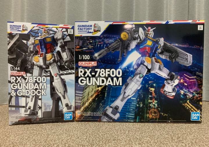 1/100 1/144 RX-78F00 ガンダム　横浜　ガンプラ