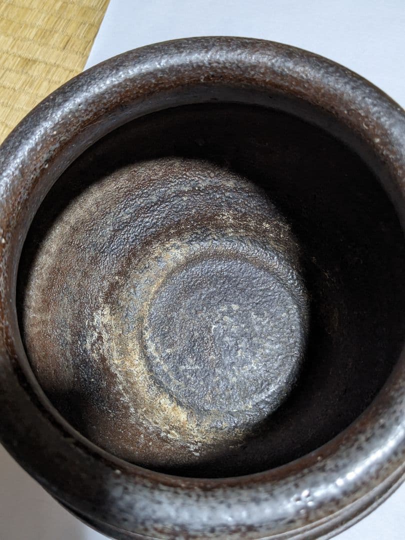 ♦江戸時代 香炉 建水 梅花皮 茶道具 アンティーク骨董品 コレクション
