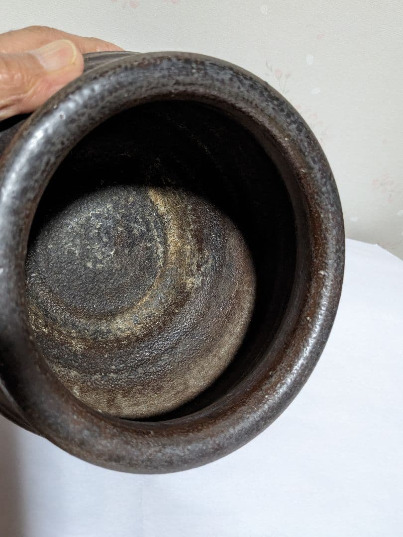 ♦江戸時代 香炉 建水 梅花皮 茶道具 アンティーク骨董品 コレクション