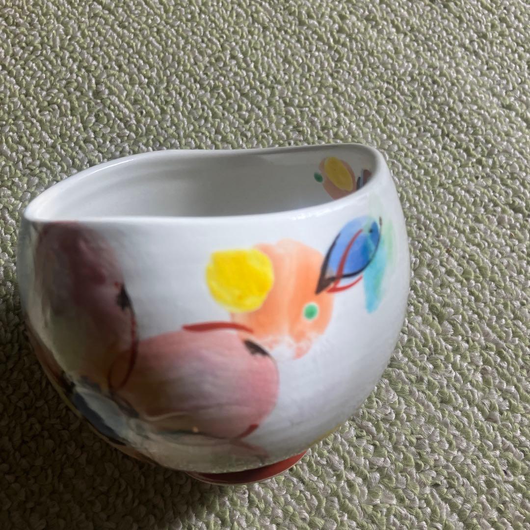 虚空蔵窯　一服腕　桜　二点セット