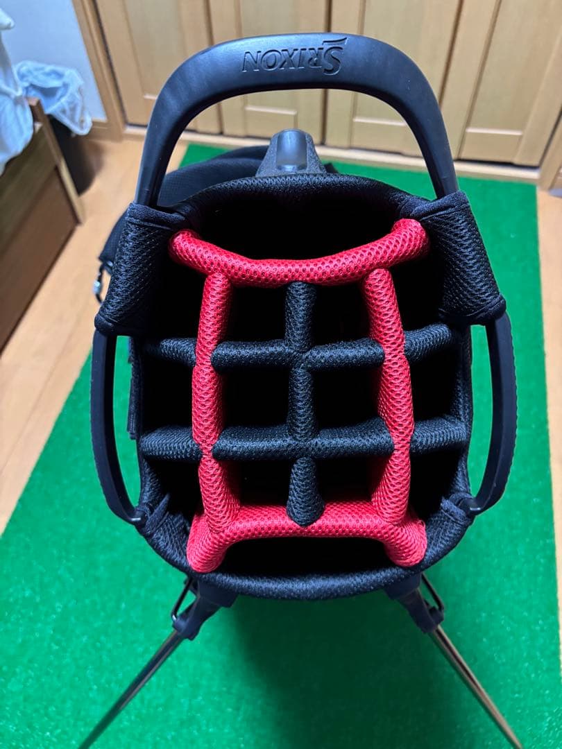 SRIXON キャディバッグ ネイビー/レッド