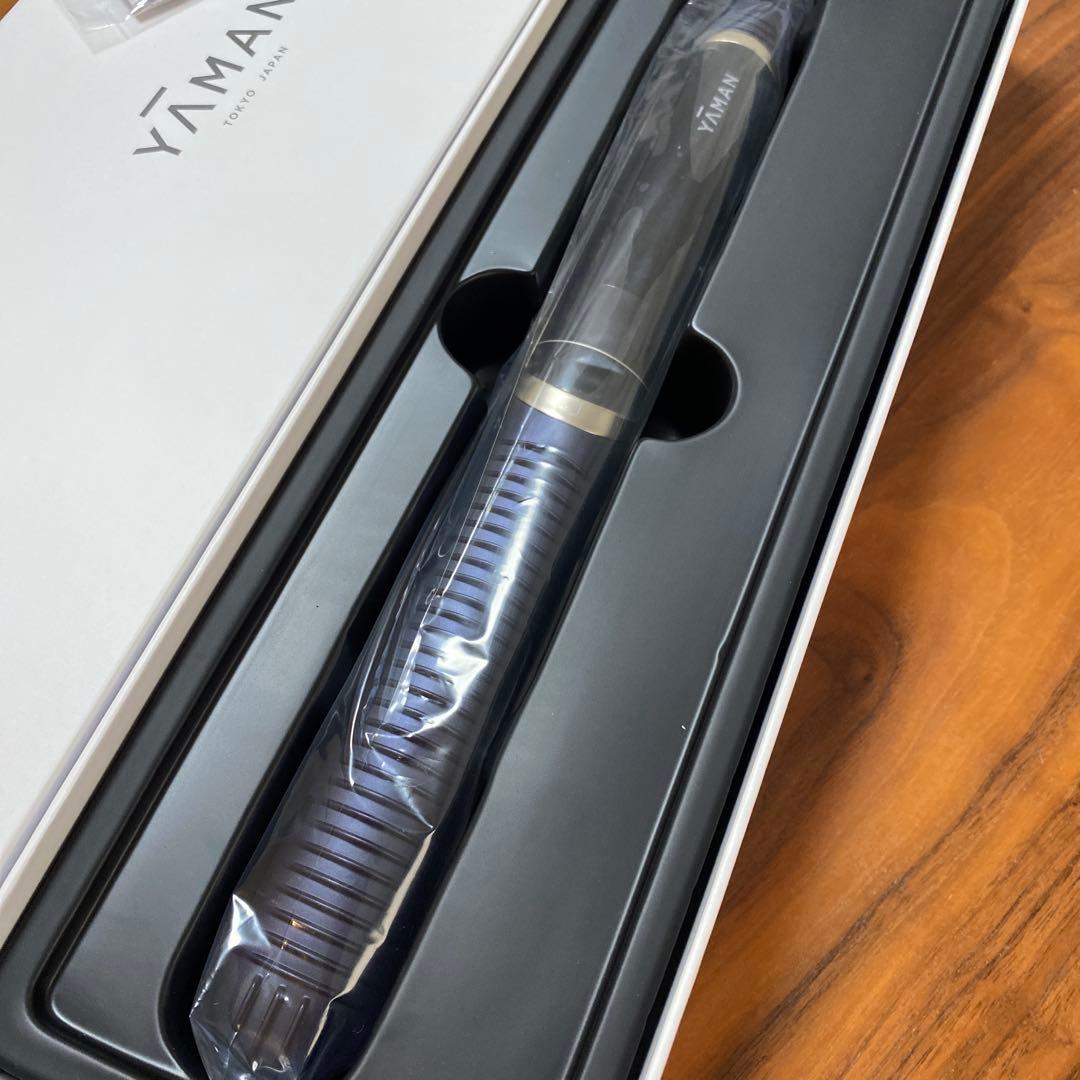 ヤーマン　ヘアアイロン　スムースアイロンフォトイオン　ネイビー