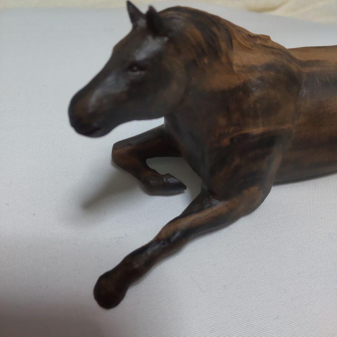 一月セール 木彫り 午年 上原工芸