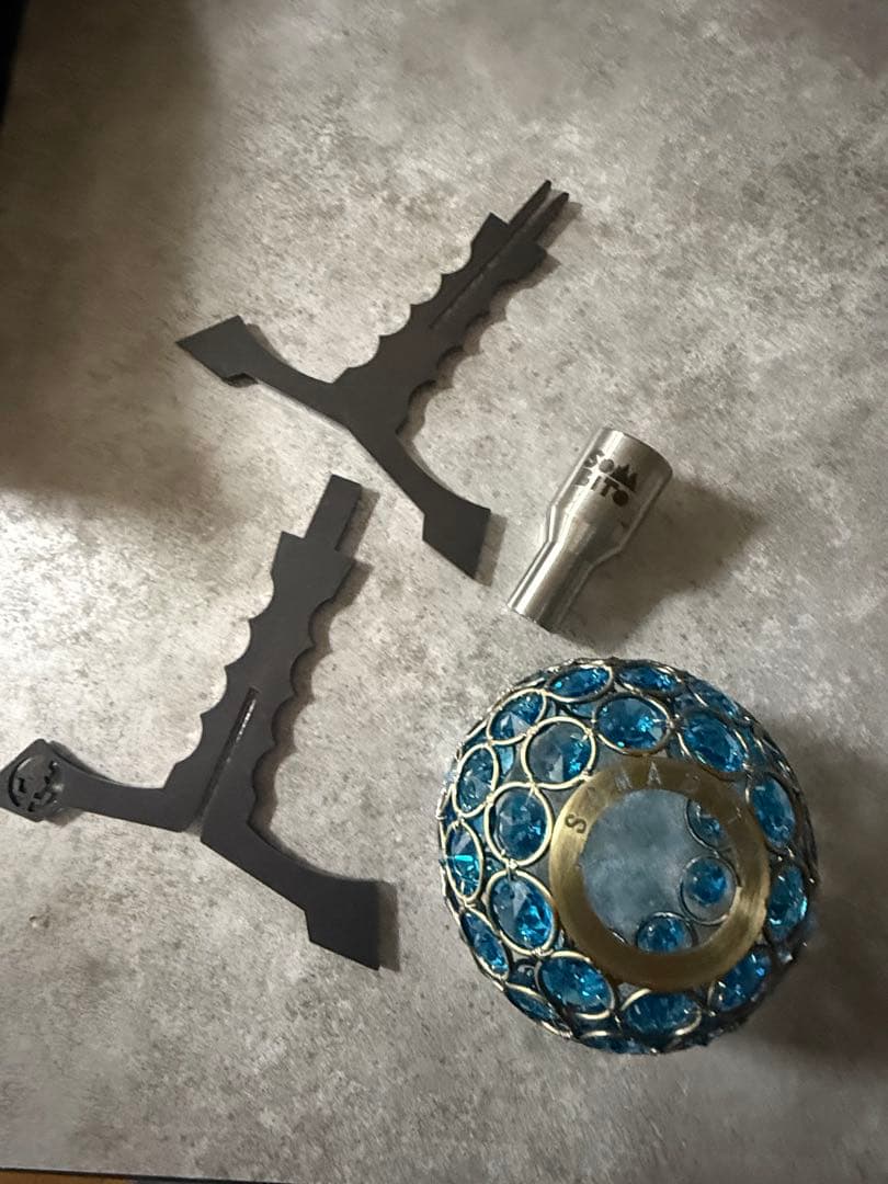 SOMABITO ゼロジュアリーシェードAQUA 鉄製先端パーツ　鉄製スタンド