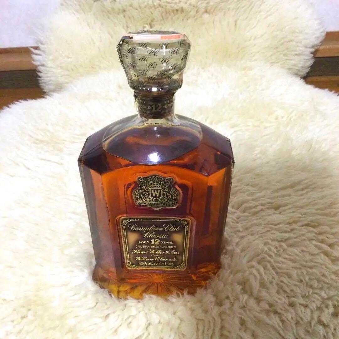 古酒 旧ボトル Canadian club classics12years.1L