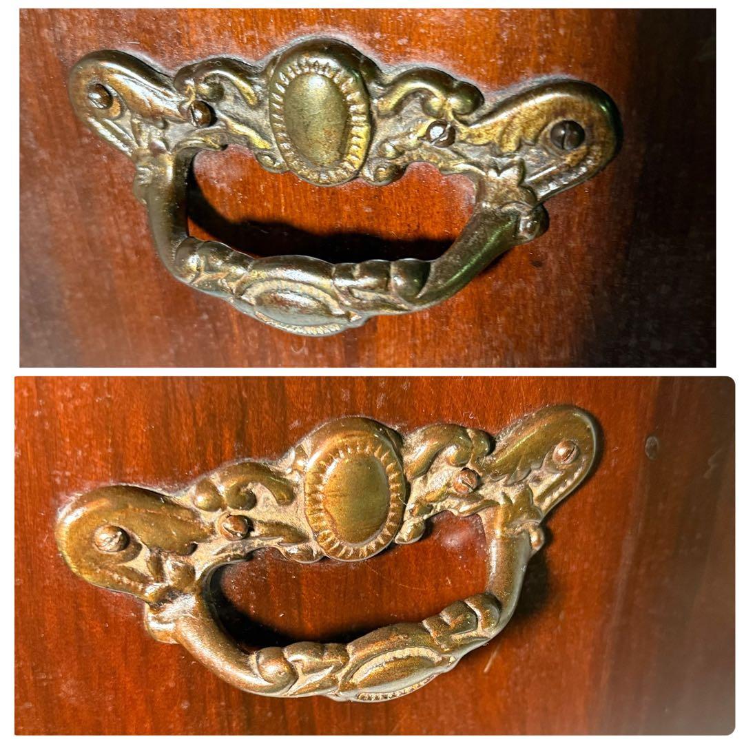 HR618 【アンティーク】英国　家具 コールボックス　ビクトリアンスタイル