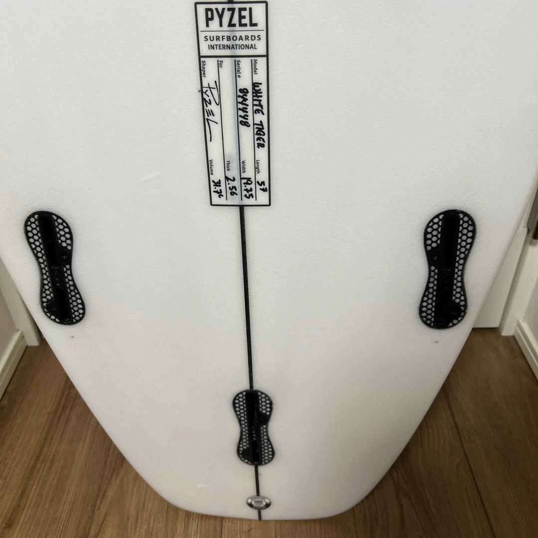 PYZEL パイゼル サーフボード ホワイトタイガー 5'7 31,7L