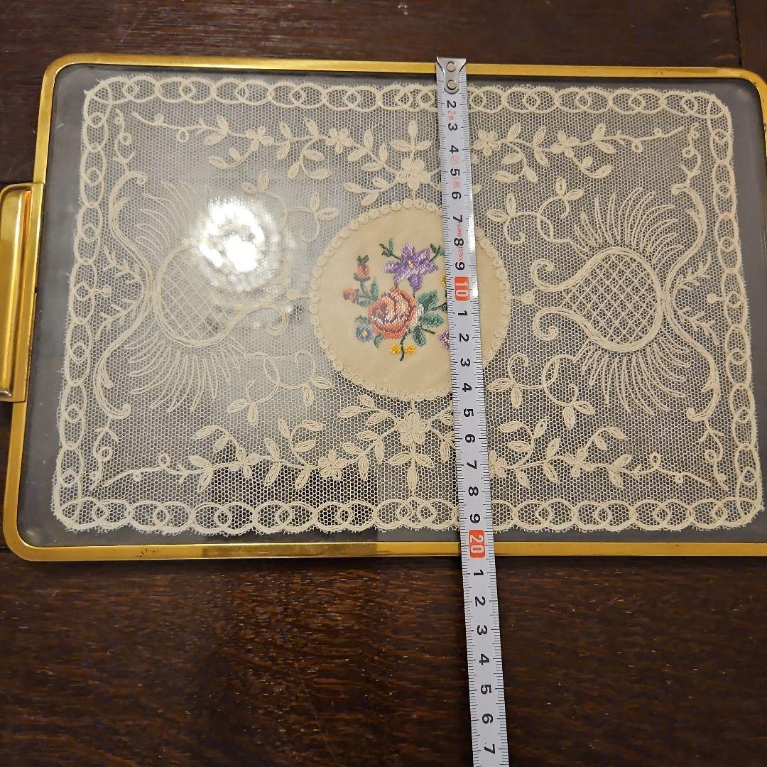 訳あり　イギリスプチポワンドレッシングトレイ