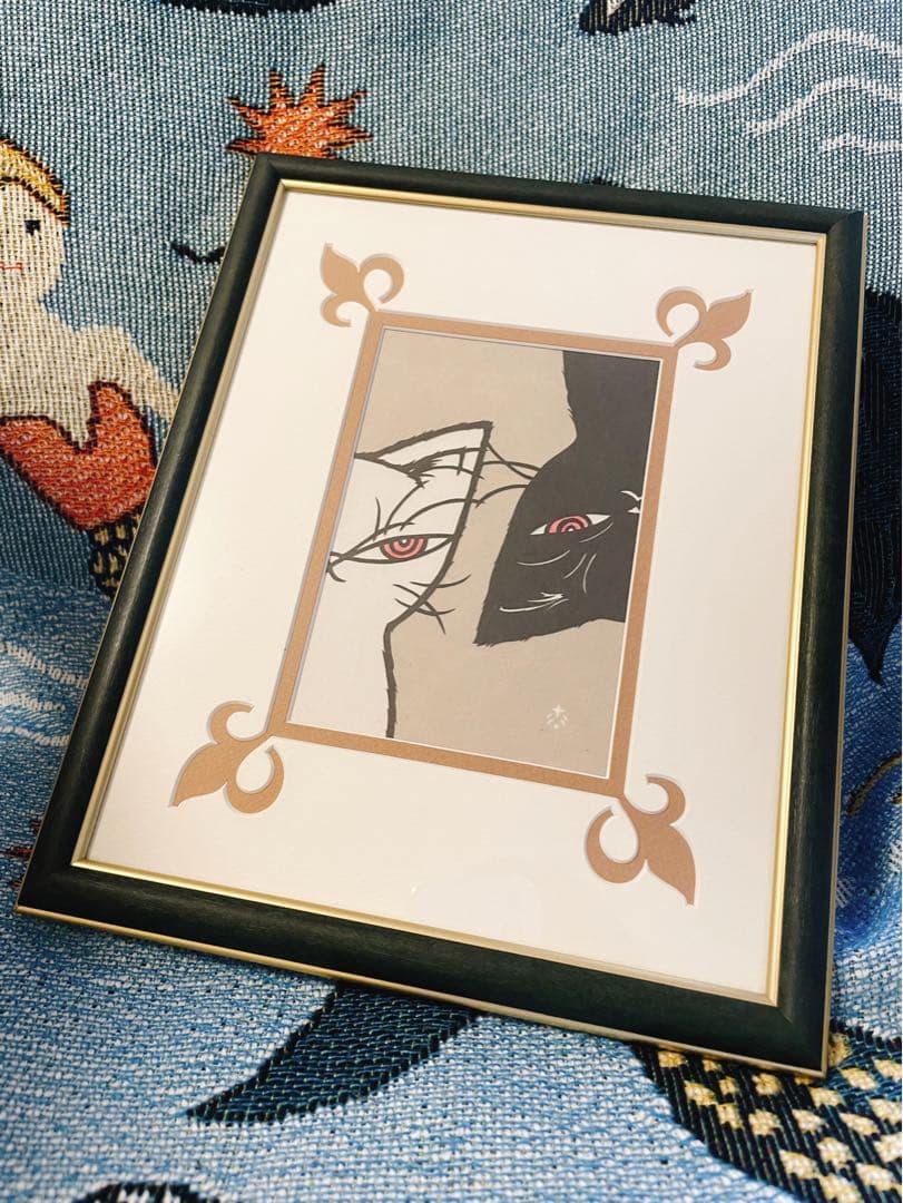 切り絵　猫　松風直美