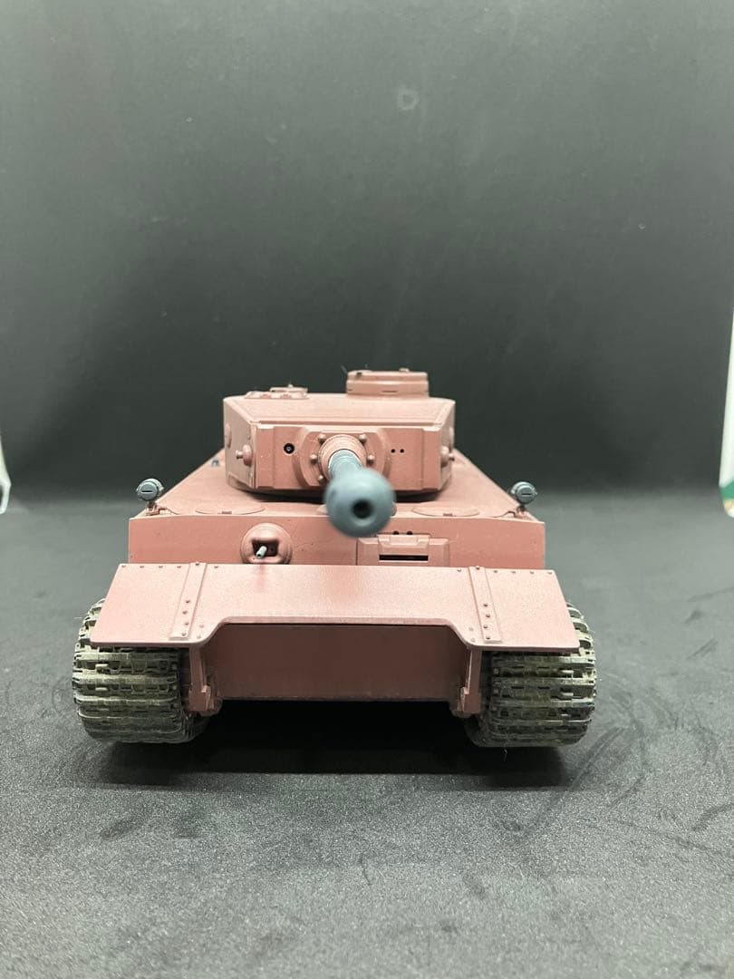 1/35 ドイツ軍 VK45.01(H)戦車プラモデル完成品　ジャンク扱い