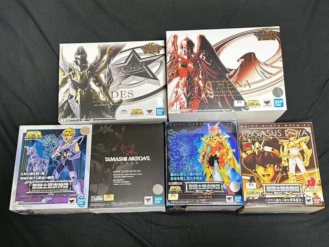 ラスト出品！【開封品】聖闘士聖衣神話、聖闘士聖衣神話EXまとめ売り９体セット！
