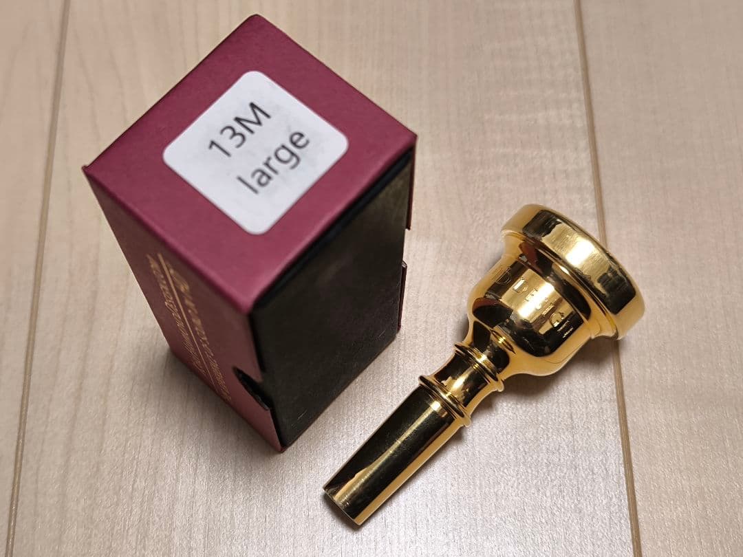 ハモンドデザイン 13M GP トロンボーン マウスピース 太管 Hammond