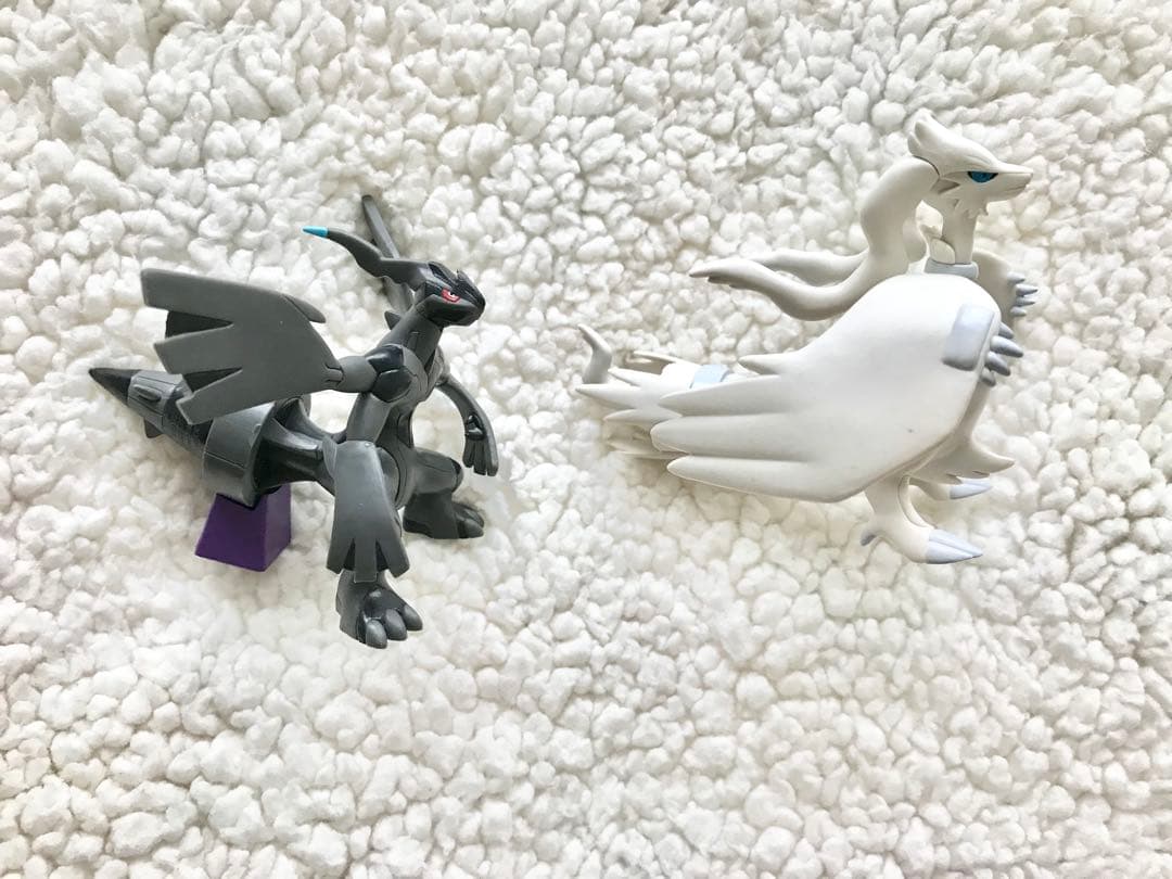 ポケモン 立体ポケモン図鑑 ゼクロム レシラム セット