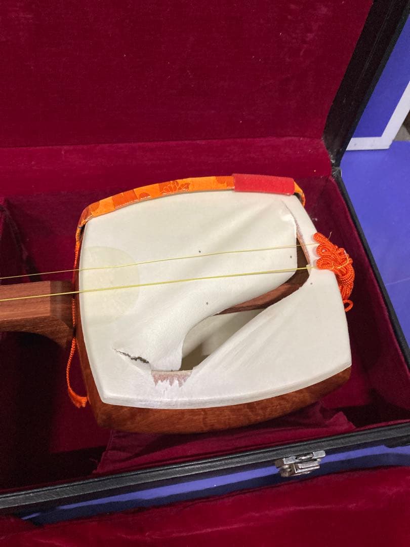 H）三味線 花梨　和楽器 弦楽器