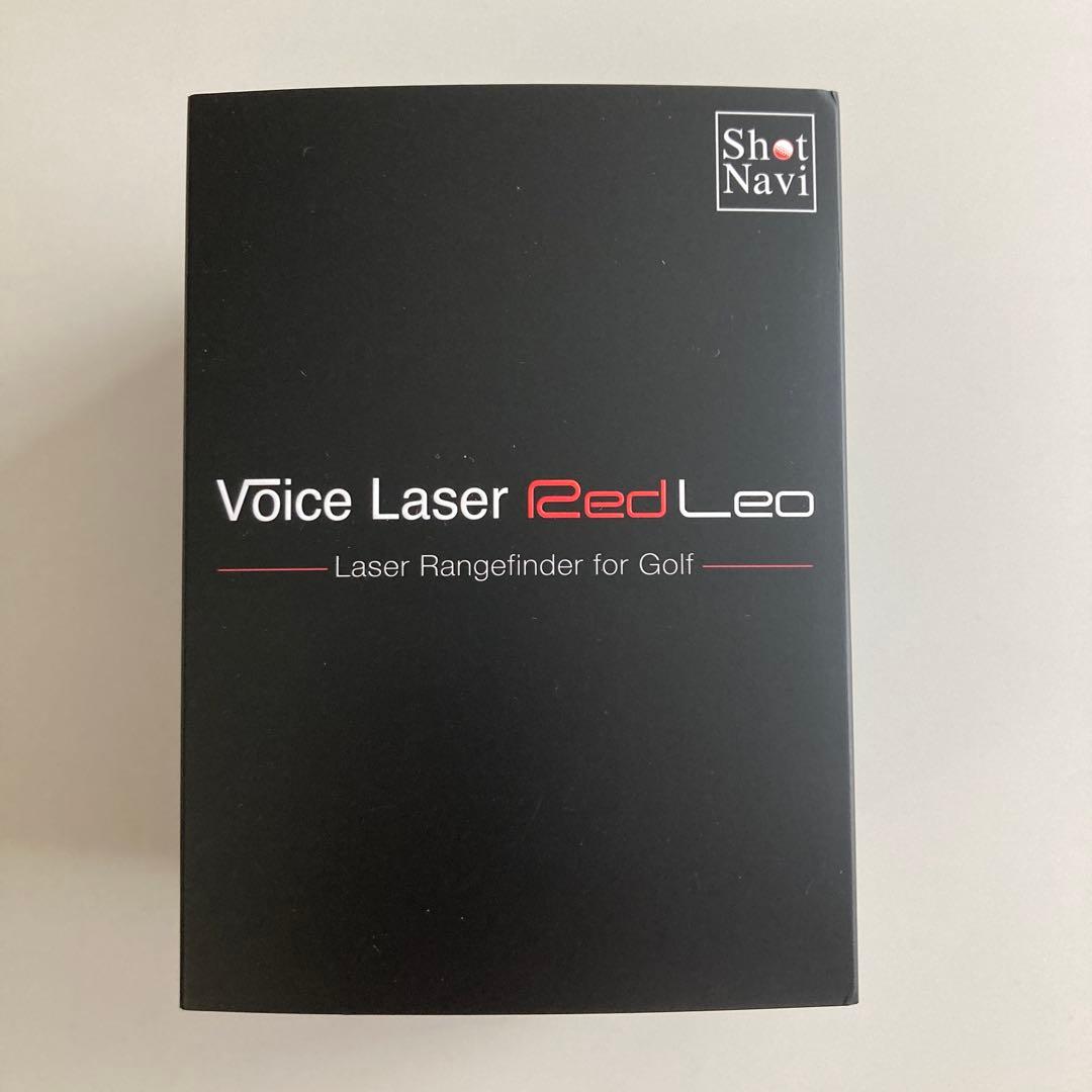 Shot Navi Voice Laser Red Leo ゴルフ用距離計