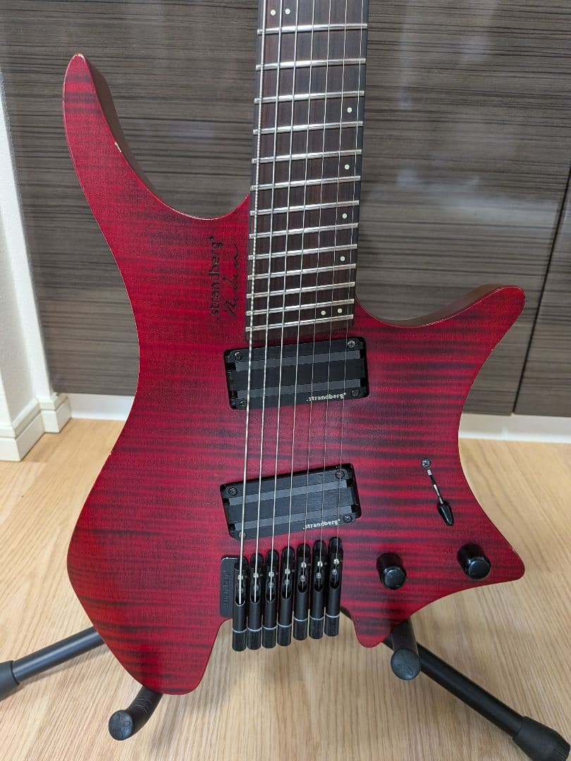 ギター Strandberg Boden J7 FlameMapleTop / Ash