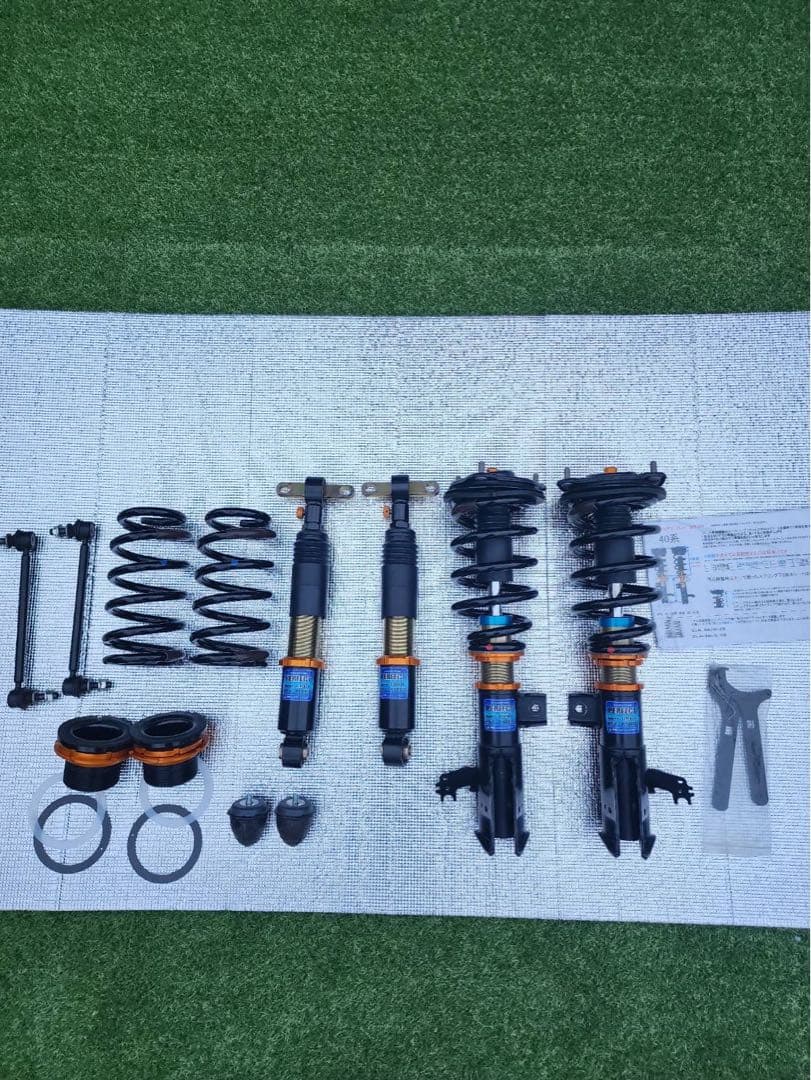 新型ヴェルファイア 40系 専用 車高調 パーフェクトダンパー7G