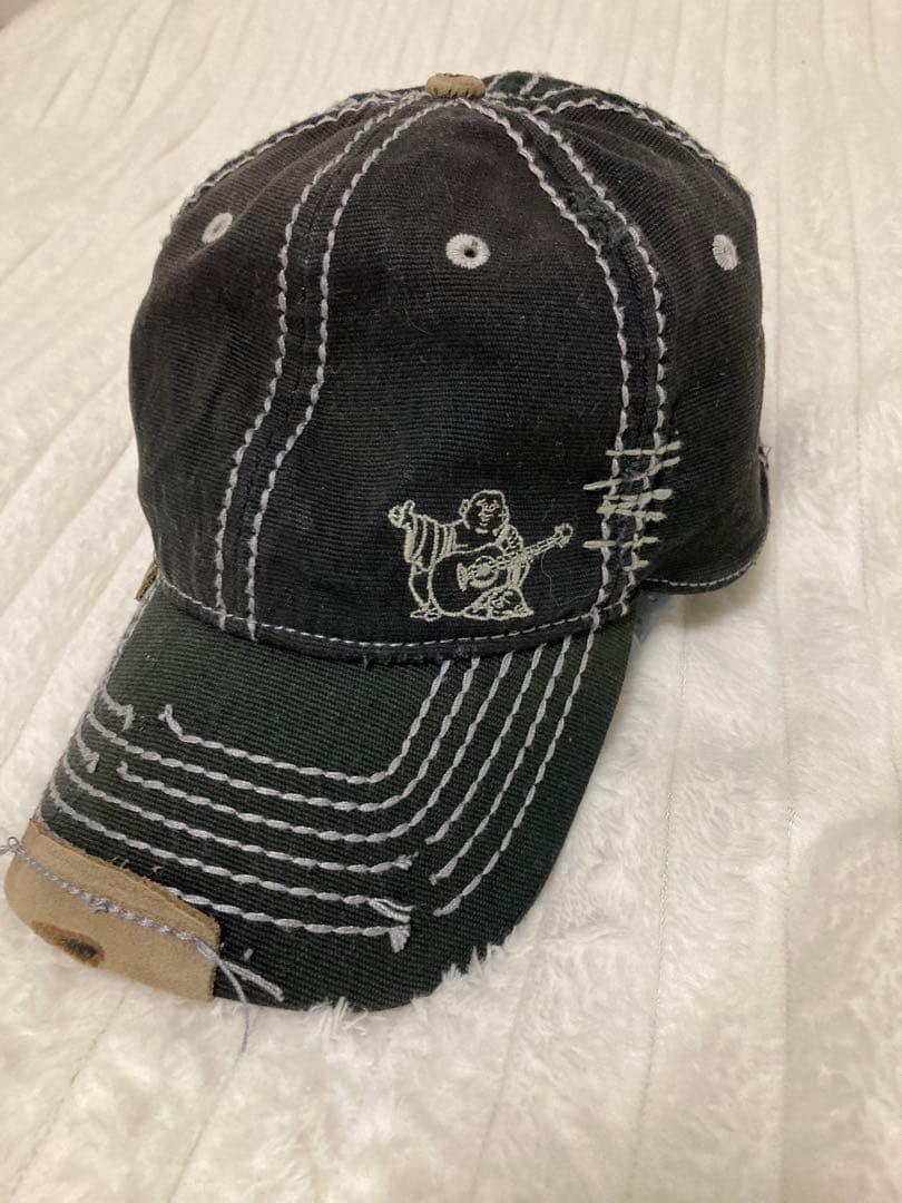 もんすろーんTrue Religion トゥルーレリジョン キャップ 黒
