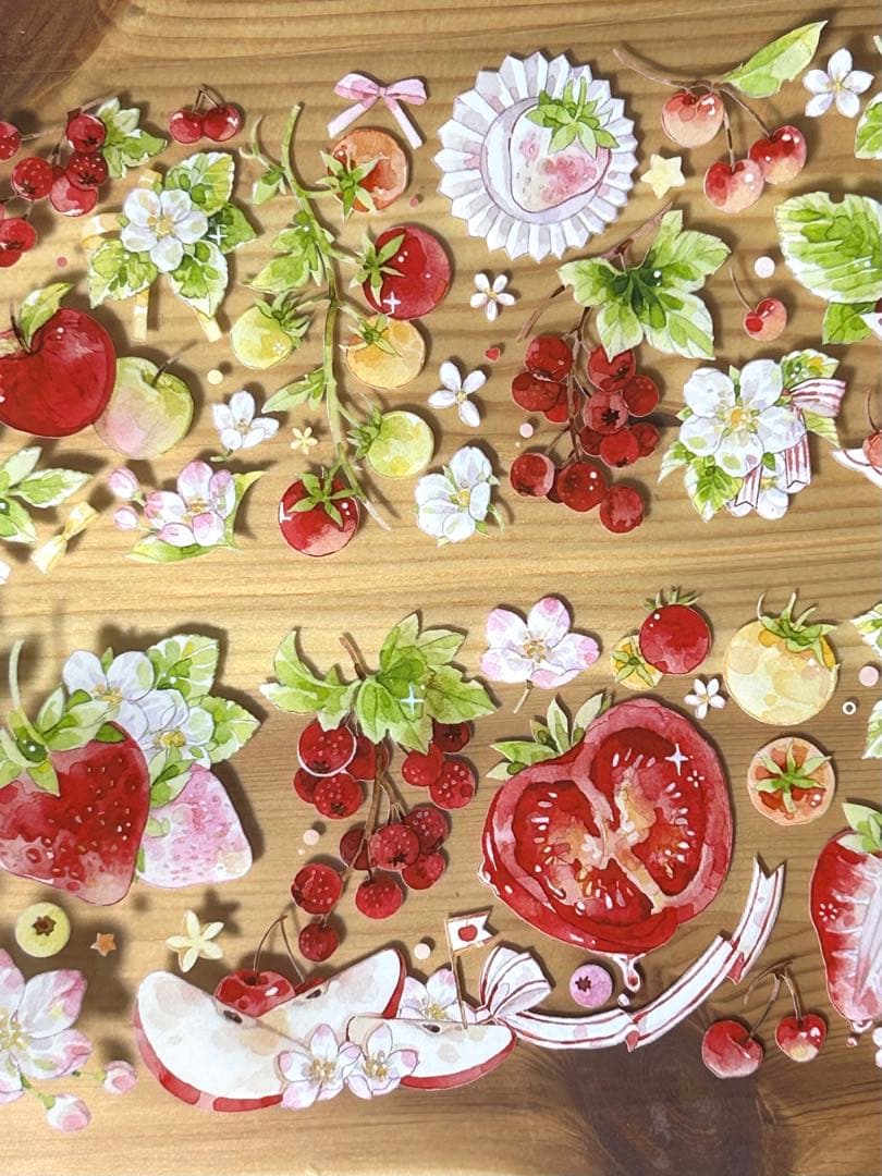 紅果果集合 海外マステ 切り売り