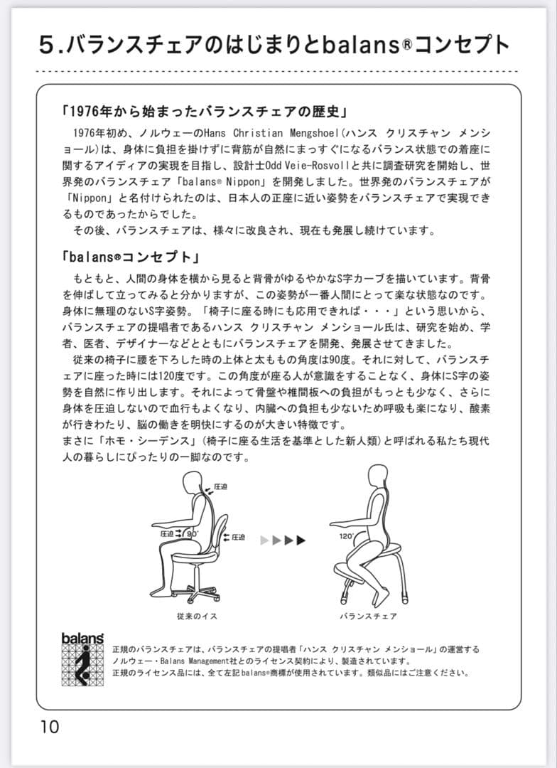 balance Easy バランス イージー⭐︎ブラウンカバー付き