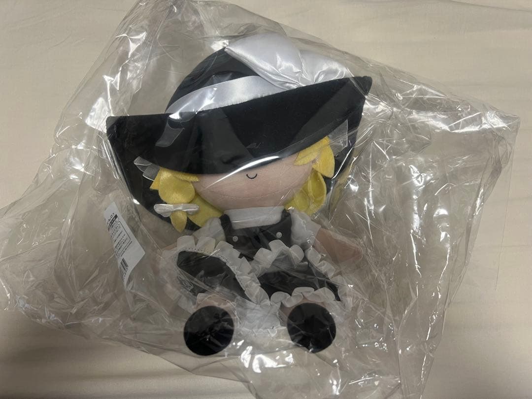 東方ぬいぐるみ55 霧雨魔理沙（ver.1.5）ふもふもまりさ 特典缶バッジ付き