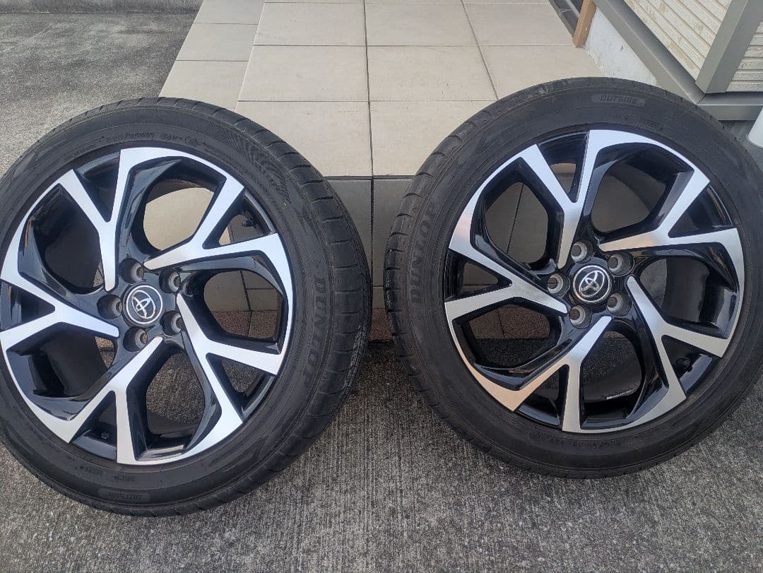トヨタ 5スポークホイールセット 225/60R18