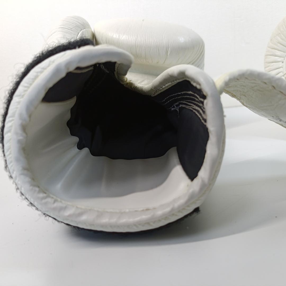 WINDBY ボクシンググローブ 10oz ホワイト ウィンディ 本革 白