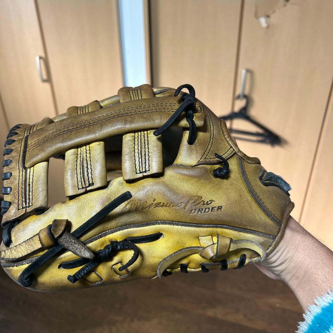 ミズノ　硬式用　左　外野手用　グローブ