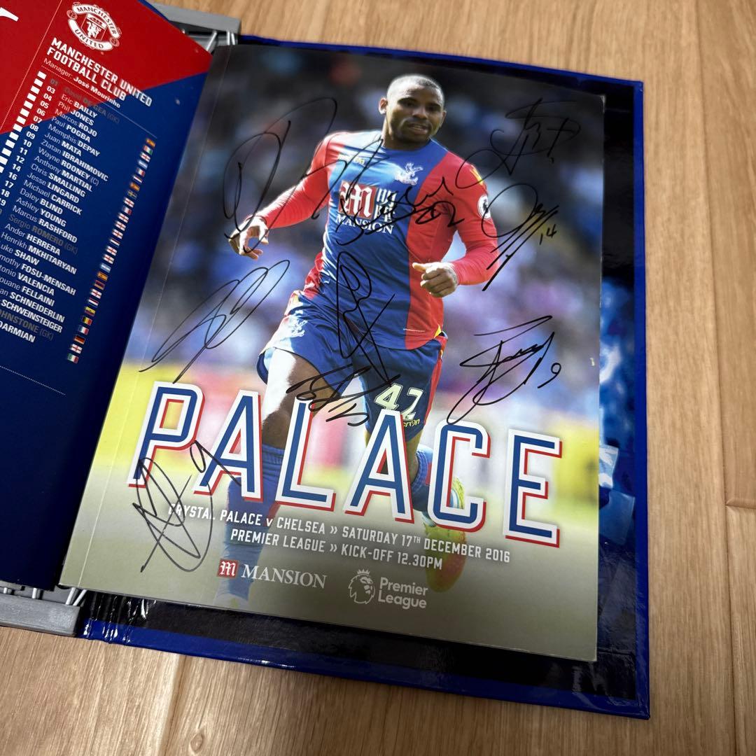 チェルシー、マンチェスターユナイテッドなどマッチデープログラムセット