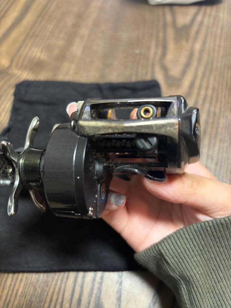 Abu Garcia ベイトリール MAXドラグ力 収納袋付き